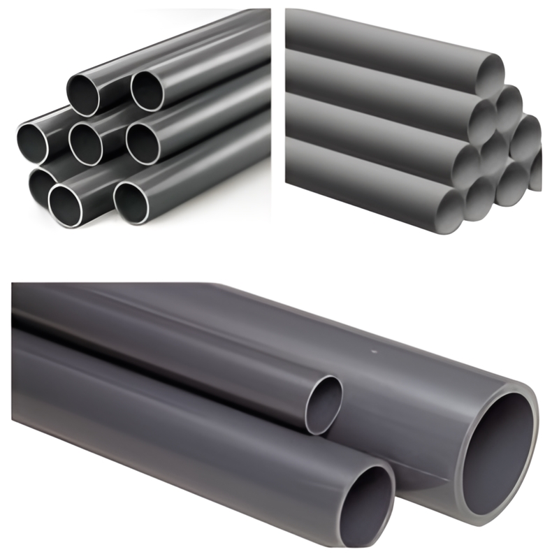 Tokozás nélküli PVC cső